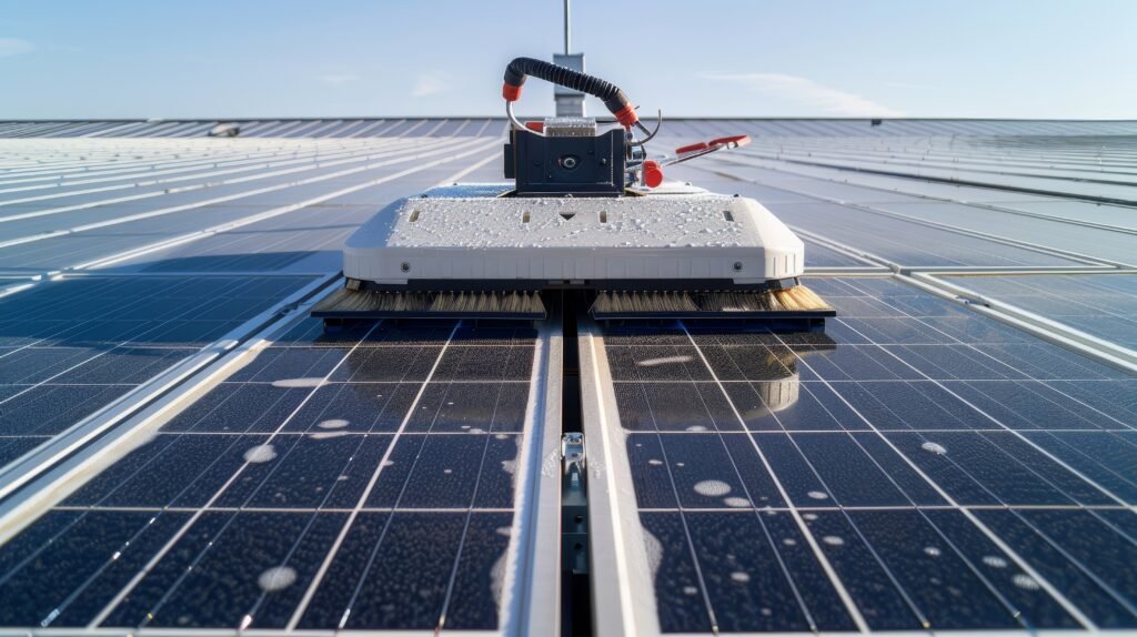 Entretien panneaux photovoltaïques Mauguio Hérault - OMNIA SERVICE