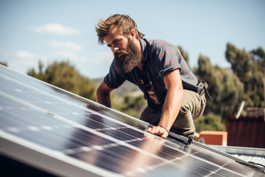 Maintenance nettoyage panneaux photovoltaïques Mauguio Montpellier Hérault OMNIA SERVICE QualiPV RGE